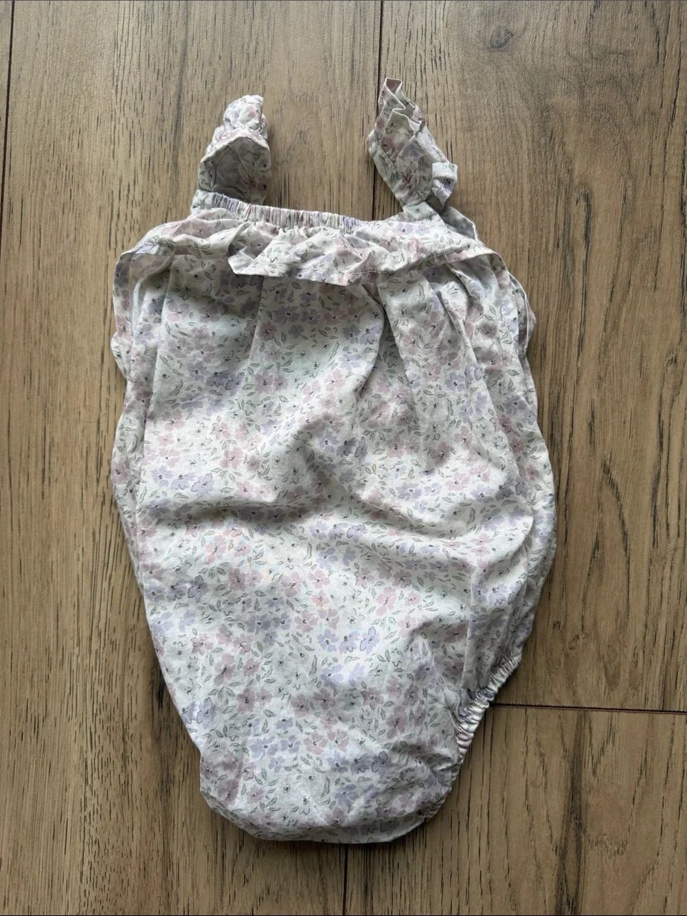 Jamie Kay Baby Floral Sun Hat and Romper Set White Floral Girl 6-12M